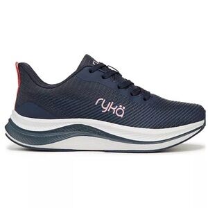 Ryka Navy & White Walking Sneakers 7.5 M